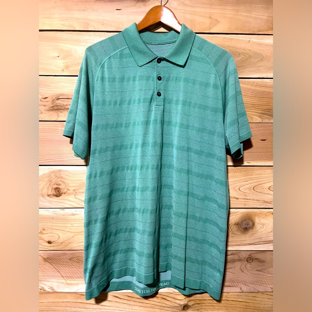 Lululemon Polo Golf Shirt XL Green